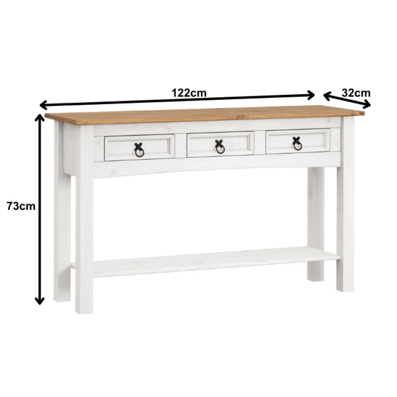 Gerstner 122cm Solid Wood Console Table