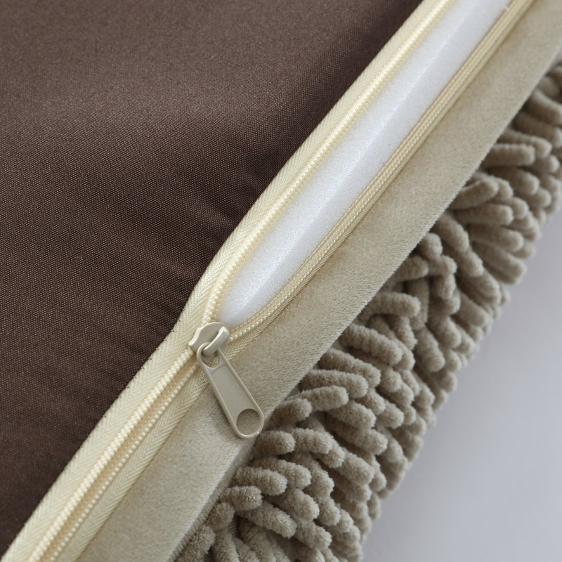 Lit pour chien en mousse viscoélastique ultime Arlee Home & Pet, Beige / taupe, H 7 po x l 40 po x P 30 po