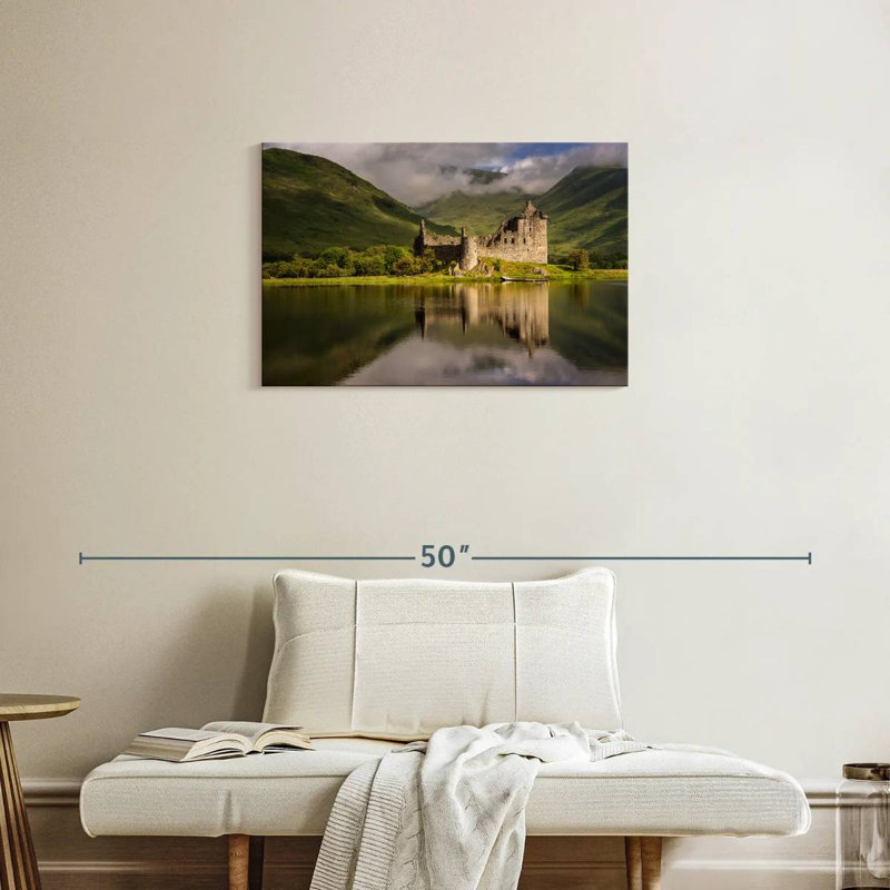 Lilie Kilchurn Castle, H 20 po x l 30 po