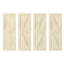 Porte de grange en bois de pin massif 84 po avec quincaillerie coulissante H 84 po-95310316