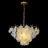 Marivelle 1-Light Dimmable Coastal Natural Capiz Shell Tiered Chandelier