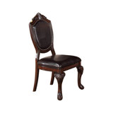 Ermentrude 1'' H Solid Wood Side Chair