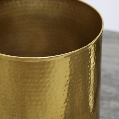 Vinalhaven Metal Open Waste Bin