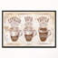 Espresso Kraf Brown - reproduction d'impression sur cercle métallique-35123671-35123662