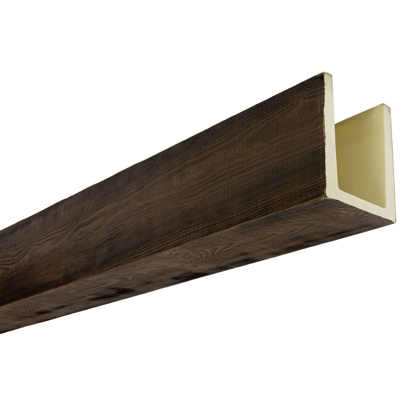 Poutre à 3 côtés Heritage Timber, Brun Kona, H 9,5 po x l 7,5 po x P 120 po