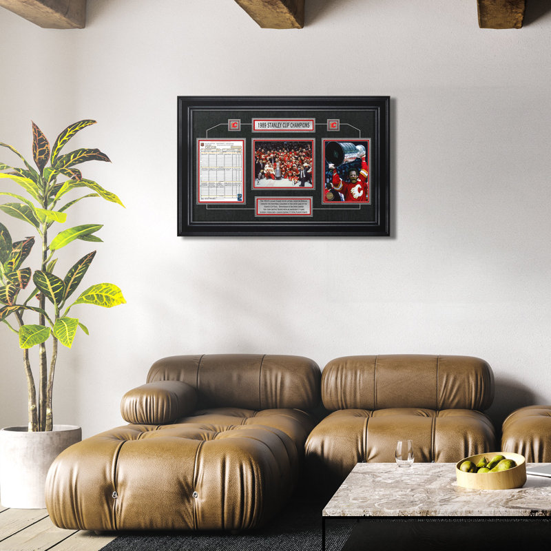«Calgary Flames», tableau de pointage de la coupe Stanley