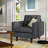 Upholstered Armchair-87143311