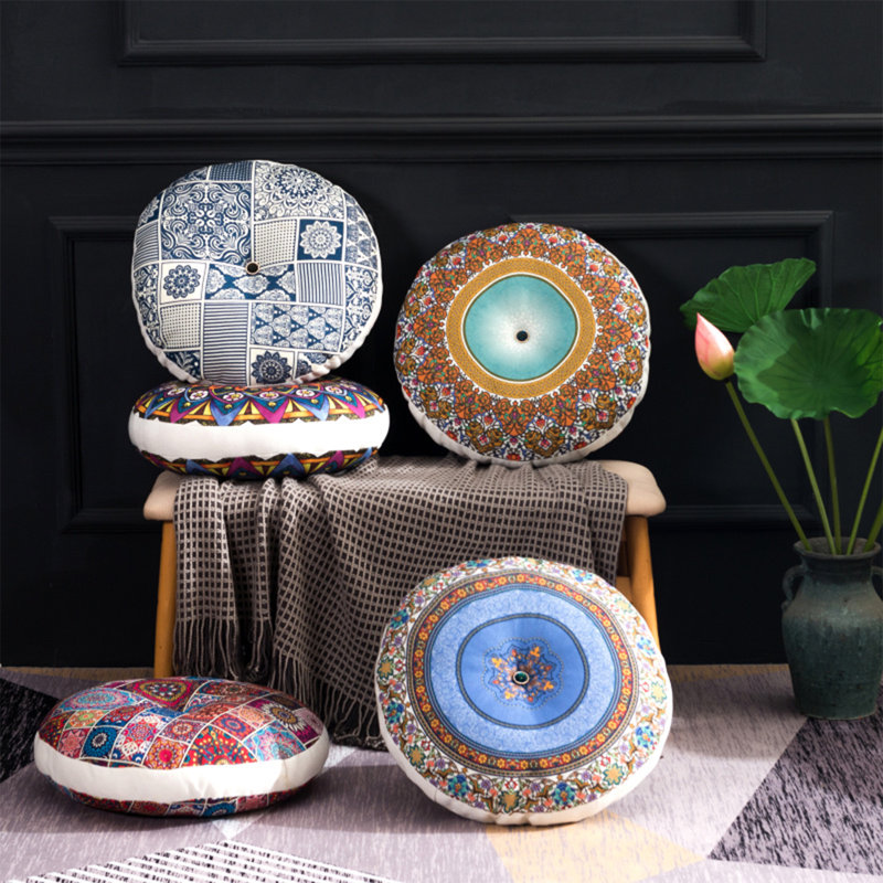 Mandala Outdoor Throw Pillow