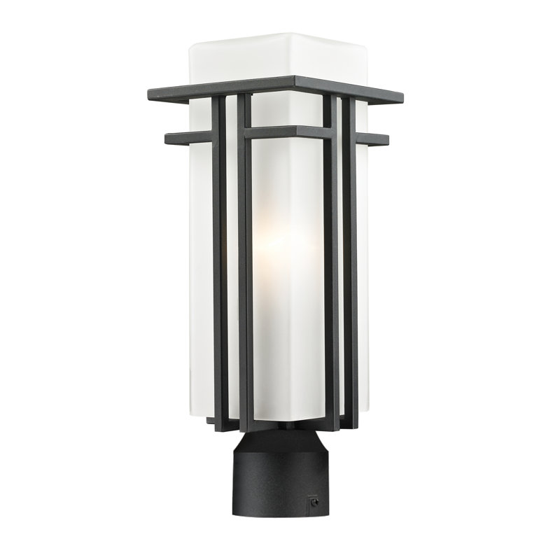 Tête de lanterne câblée 1 lumière Driden, H 17,25 po x l 6,5 po