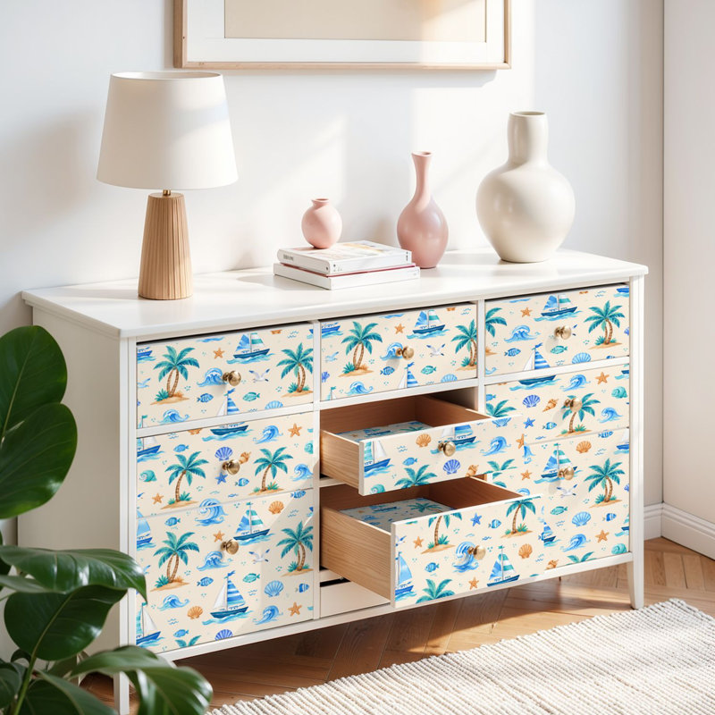 Papier auto-adhésif Tropical