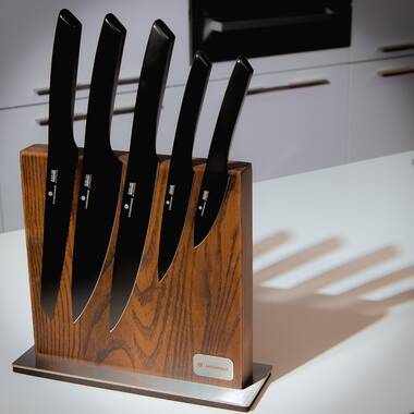 Six Star Showtime Cutlery Block Cleaver Chef 16 Knives Knife Set