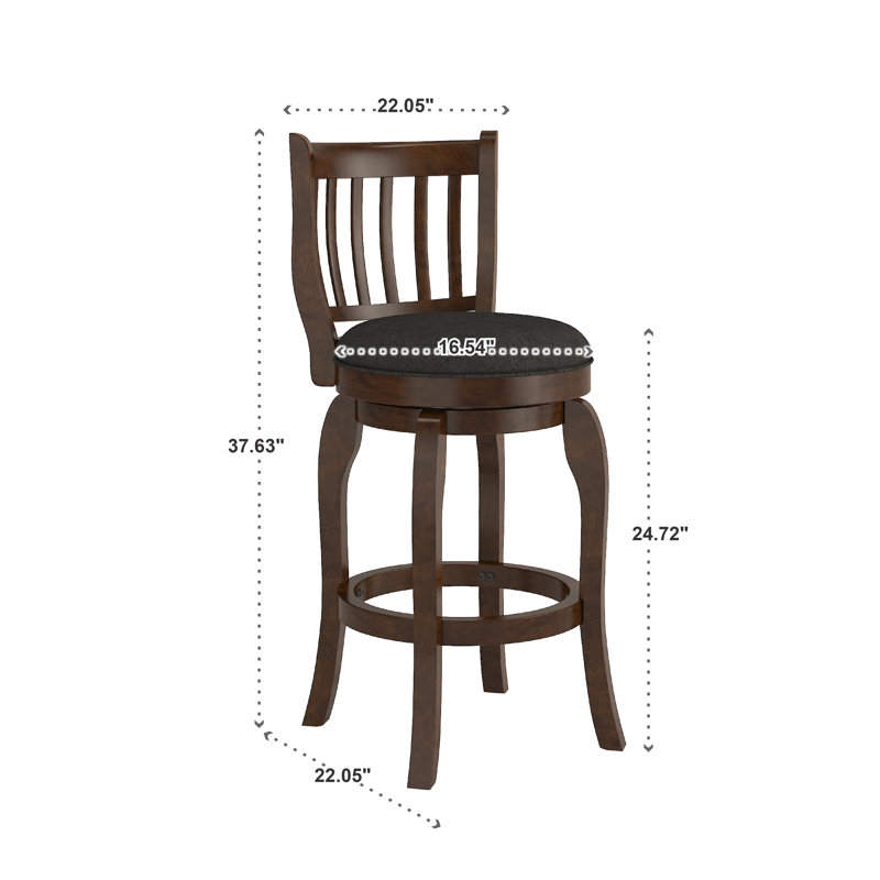 Three Posts™ Morgan Swivel Stool & Reviews | Wayfair