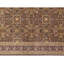 Tapis brun de haute qualité noué à la main