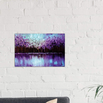 Reflection 1 Piece Wrapped Canvas Painting