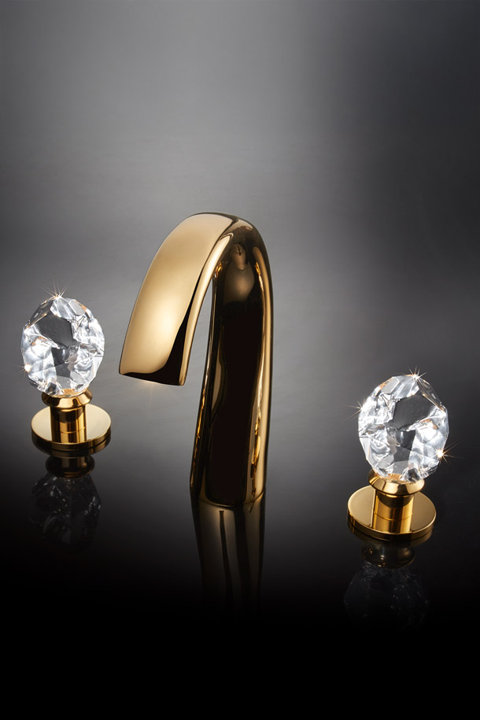 Handcrafted 3-Hole Luxury Faucet