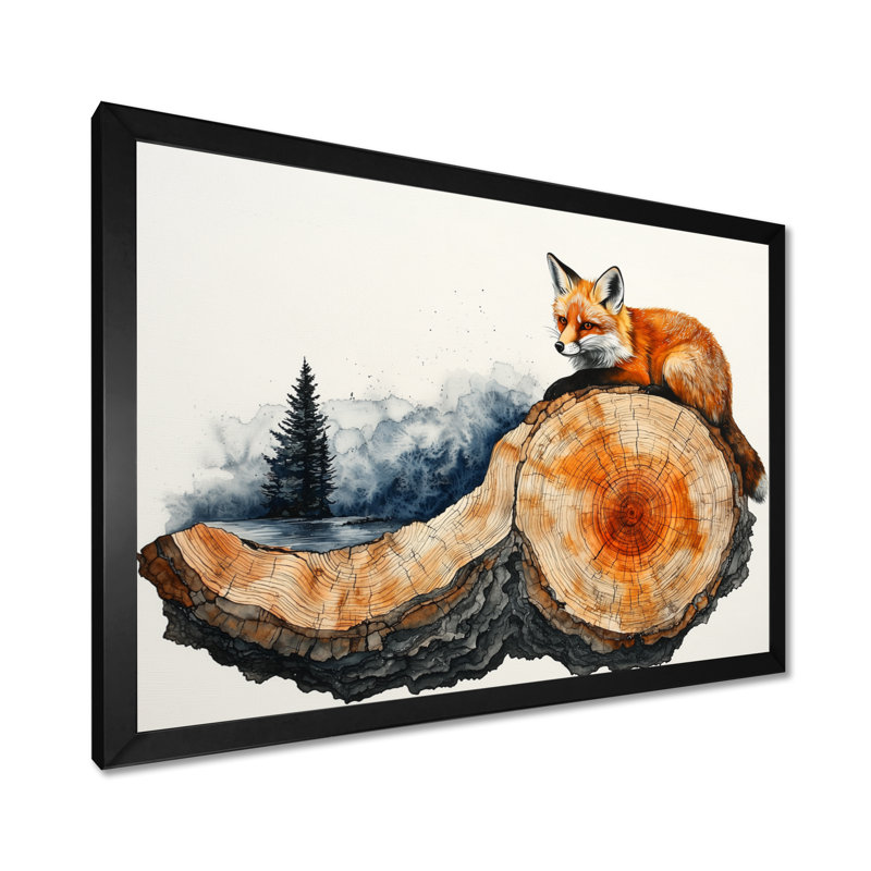 Getta - Animals Canvas Art Print, Reproduction encadrée d'une seule photo sans pass, Noir, noir, noir, noir