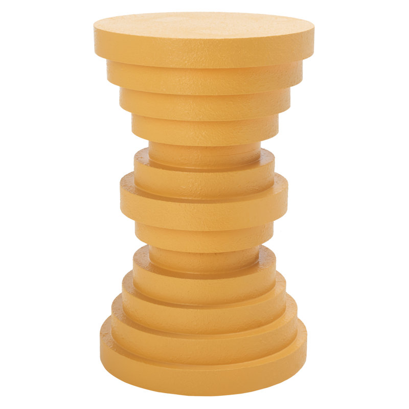 Table d'appoint Cynthia, Jaune