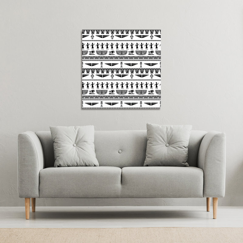 No Title by Andrew Lee - Wrapped Canvas Print, 90cm H x 90cm W x 4cm D