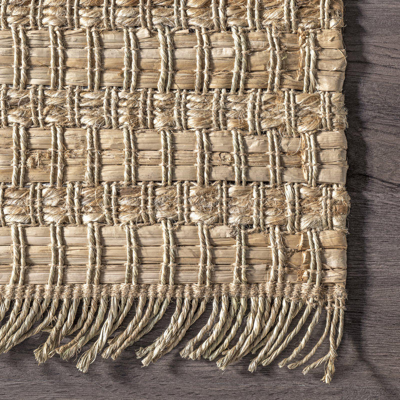  Tapis Hazel Straw and Seagrass, Rectangle 9 pi x 12 pi