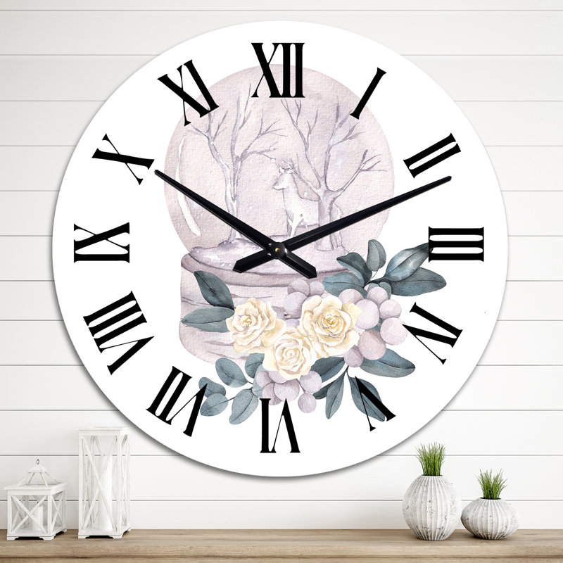 Horloge murale surdimensionnée, Grand