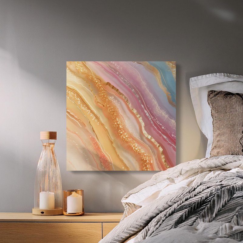 Akur No Frame Print on Canvas, 40.64 cm H  x 40.64 cm W