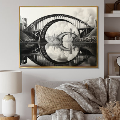 Pont Edgemon gris acier symphonique gris anthracite IV - impression