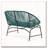 OUTDOOR PATIO WICKER LOVE SEAT-1611317672