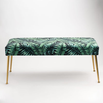 Whitehurst Velvet Upholstered Bench