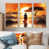 Toile naturelle avec cadre flottant
