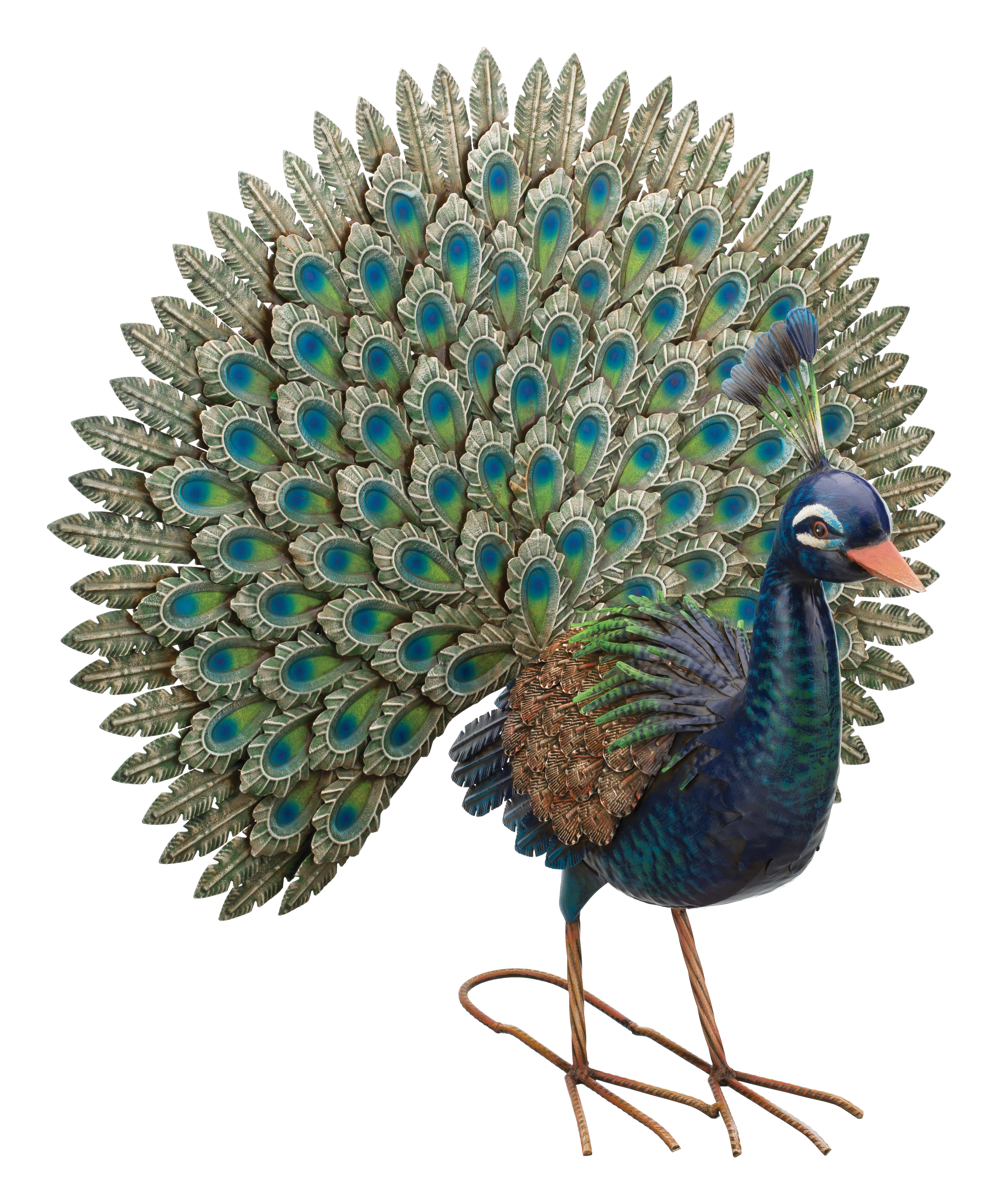 Regal Art & Gift 19-inch Peacock Wind Spinner