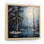 «Blue Forest Tranquility In Winter III», art mural fruits-82810301-82810290
