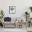 «Blue Blooming Floral Bouquet Floater», art mural par Cindy Jacobs-964966199-964966198
