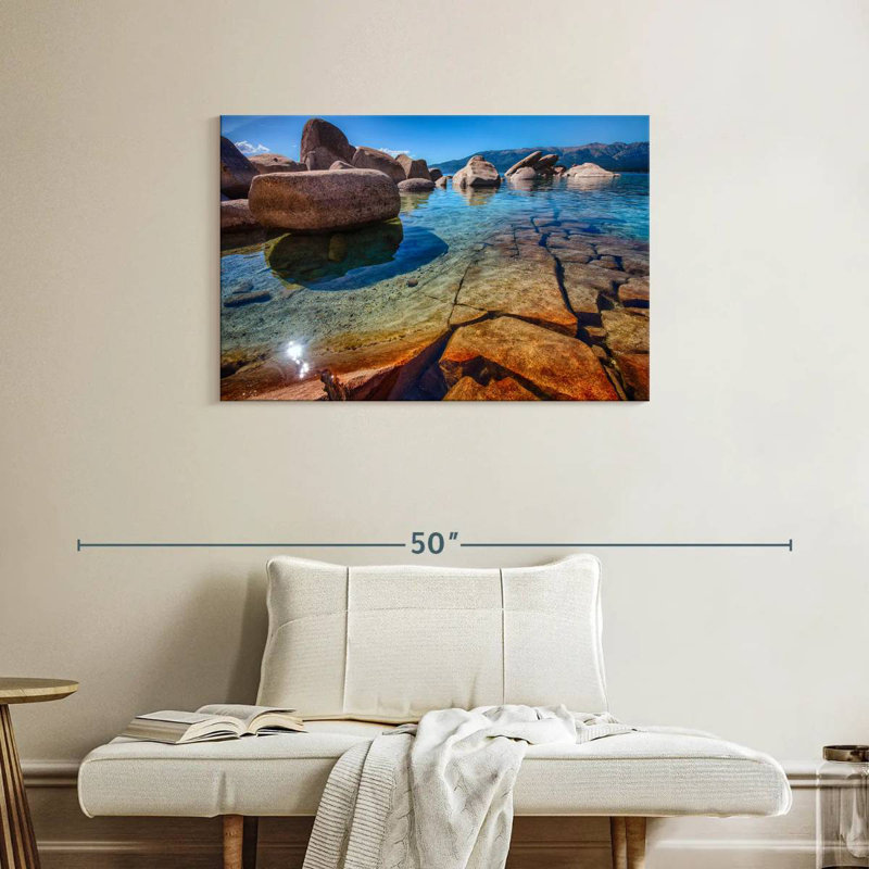 Pierres d'Alvord Lake Tahoe, H 24 po x l 36 po