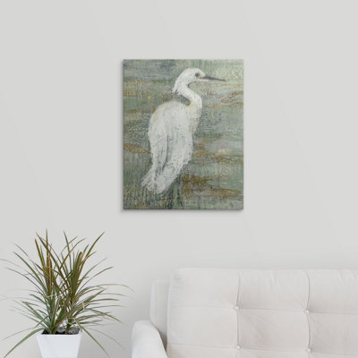 " Textured Heron II " by Jennifer Goldberger
