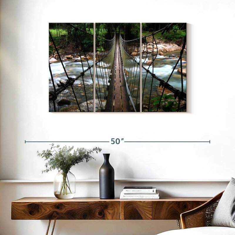 Lilie Steep Rope Bridge, H 24 po x l 38 po