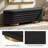 Nettie 54" Modern Velvet Boucle Upholstered Tufted Storage Bench with Gold-finished Metal Legs-1411575422
