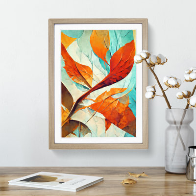 Abstract Leaf Art No.3 - Wall Art