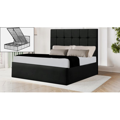 Carliana Upholstered Ottoman Storage Bed