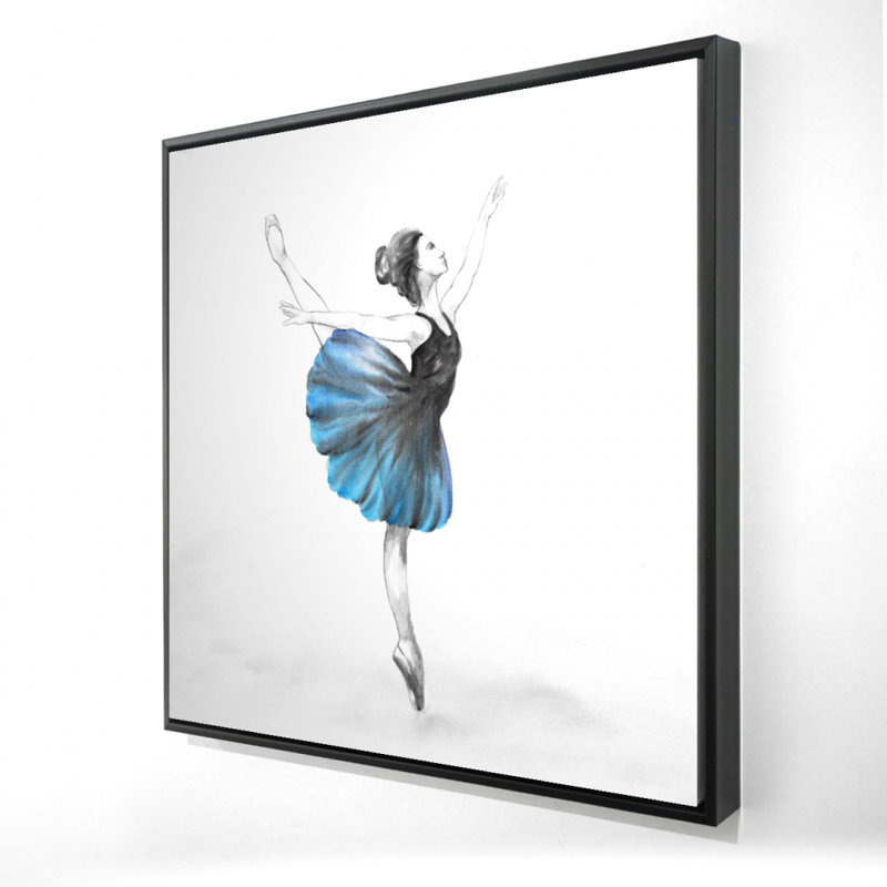 " Small Blue Ballerina "