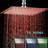 Rain Dual Shower Head 2.5 GPM GPM