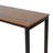 Quintavia Modern Metal Bar Table with Bottle and Stemware Storage-917573661