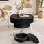 Table basse ronde avec rangement dissimulé-498806183-498806203