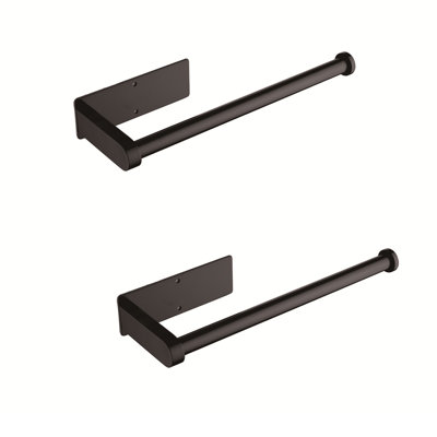 2-piece Under Cabinet Wall-mount Paper Towel Holder