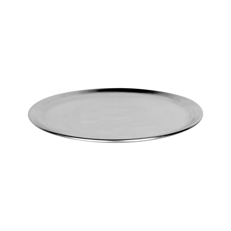 Thunder Group Inc. Aluminum Pizza Pan, 0.39" H x 19.02" W x 19.02" D