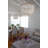 3 - Light Dimmable Drum Chandelier