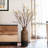 Brown Ombre Terracotta Narrow 14.8-Inch Tall Vase