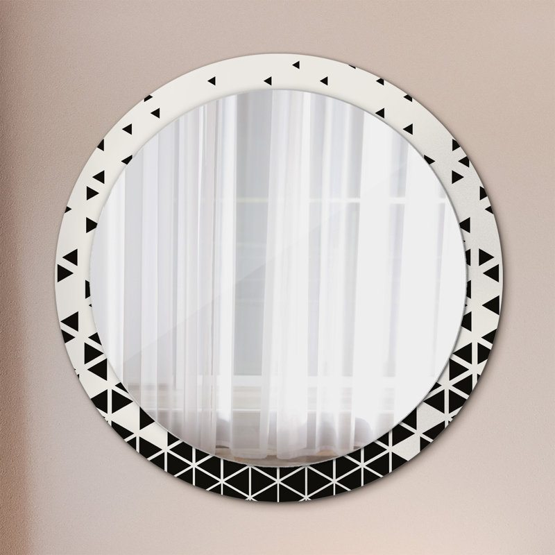 Huldar Glass Flat Wall Mirror