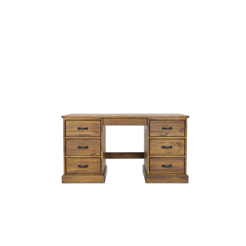 Broussard Solid Wood Executive Desk