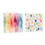 Daandre - Ensemble de 2 peintures murales abstraites en acrylique-103929990