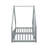 House-Shaped Floor Bed With Fence, Guardrails-3268796-3268794